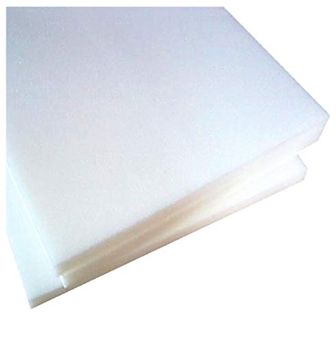 Emmevi - Placa de espuma de poliuretano expandido de alta densidad, - Ideal para rellenar camas, sofás, sillas, tumbonas